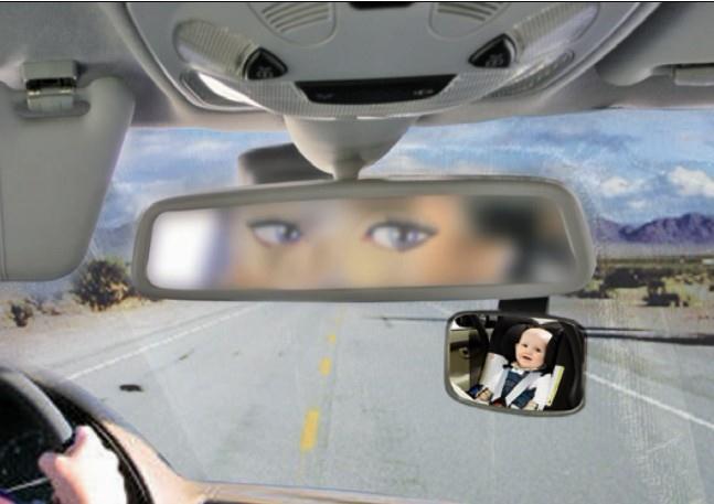 Rétroviseur / Miroir pour la voiture - Coup d'oeil sur bébé